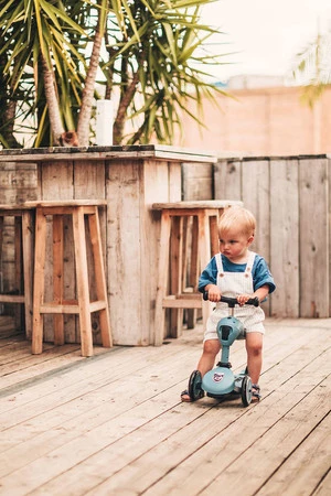 SCOOTANDRIDE Highwaykick 1 2w1 Jeździk i hulajnoga 1-5 lat Steel