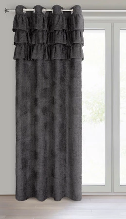 ZASŁONA GOTOWA AGIS 2 140 X 250 CM CZARNY