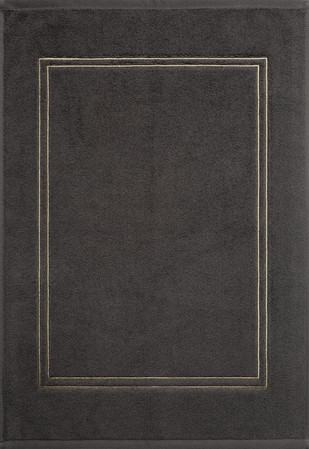 DYWANIK ŁAZIENKOWY OLIVIA (03) 50 X 70 CM STALOWY