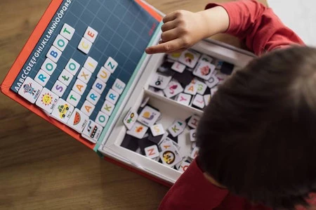 Janod Magnetyczna układanka Polski Alfabet Magnetibook