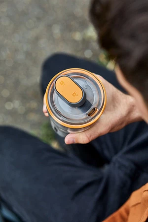 Black+Blum Kubek termiczny stalowy 0,6l.pomarańczowy New V