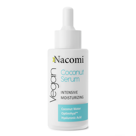 Nacomi Vegan Coconut Serum ultra nawilżające serum do twarzy z wodą kokosową 40ml