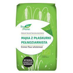 BIO PLANET Mąka z płaskurki pełnoziarnista BIO 500