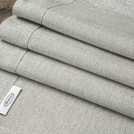 OBRUS STELLA 2 145 X 280 CM SREBRNY
