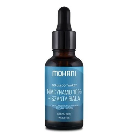 Serum do twarzy Niacynamid 10% + Szanta Biała 30ml