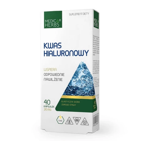 Medica Herbs Kwas Hialuronowy 40 kaps.
