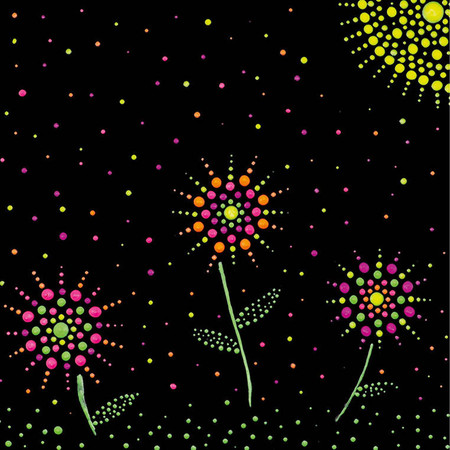 Janod Zestaw kreatywny Malowanie kropkami Dots painting I love creativity 8+