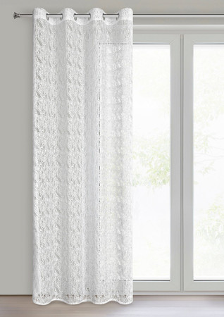 FIRANA GOTOWA MONI 140 X 250 CM BIAŁY