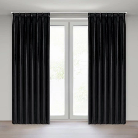 Zasłona  ZAS/MELANIE/CZAR 80X270 FLEX