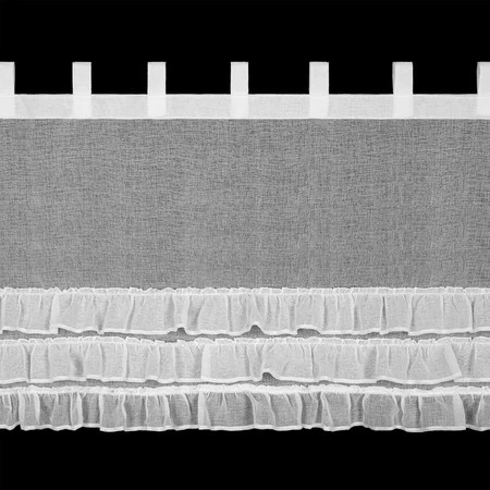 FIRANA GOTOWA LILIAN 2 NA SZELKACH 150 X 70 CM BIAŁY