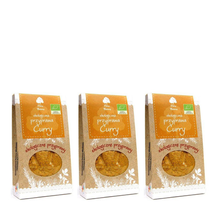 Zestaw: 3x Dary Natury Eko Curry 60G, Działa Przeciwzapalnie