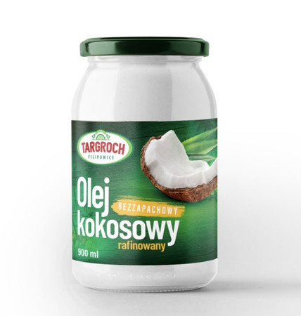 TARGROCH OLEJ KOKOSOWY RAFINOWANY 900ml