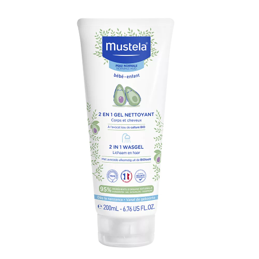 2in1 Cleansing Gel żel myjący 2w1 dla dzieci 200ml - Nabea.pl