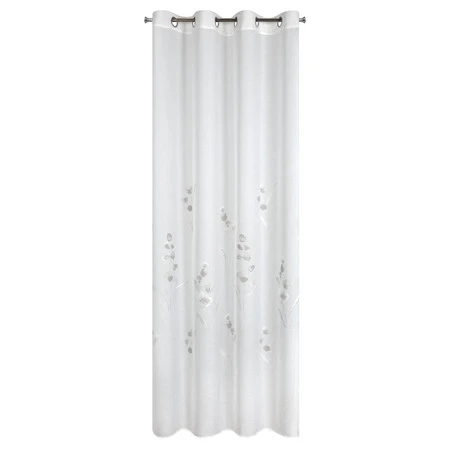 FIRANA GOTOWA ISABEL 140 X 250 CM BIAŁY