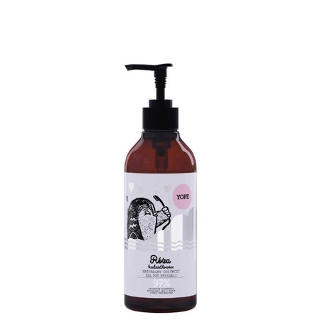 Yope Naturalny żel pod prysznic Róża Kadzidłowiec 400ml
