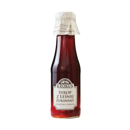 Krokus SYROP Z LEŚNEJ ŻURAWINY 375 g (300 ml)