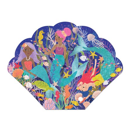 Mudpuppy Puzzle konturowe Zatoczka syren 75 elementów 5+