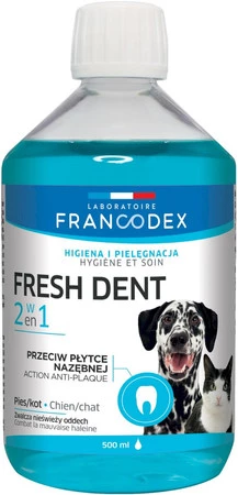 FRANCODEX Fresh Dent Płyn do higieny jamy ustnej 500ml