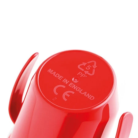 Doidy Cup, Niezwykły kubeczek dla dziecka od 3 mc, Czerwień Strażacka