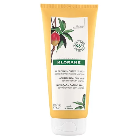 Klorane balsam na bazie masła mangowego do włosów suchych 200 ml