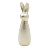 Ozdoba Wielkanocna, Figurka ceramiczna, kolor szampański, rozmiar 9 x 28 x 9 cm