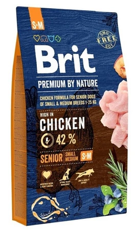 BRIT Premium by Nature Senior S + M 8kg