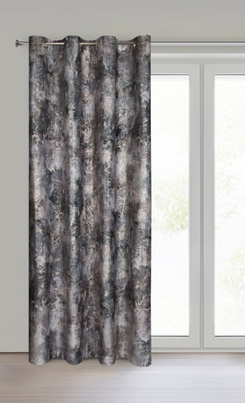 ZASŁONA GOTOWA ESTER 140 X 250 CM BRĄZOWY