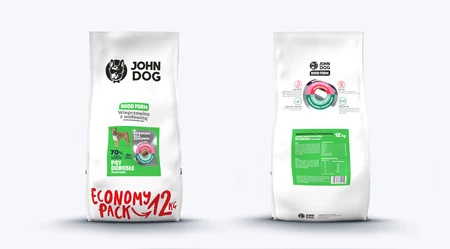 John Dog Good Form Mini Adult Wieprzowina Z Wołowiną Małe Rasy - Karma Sucha -12 kg