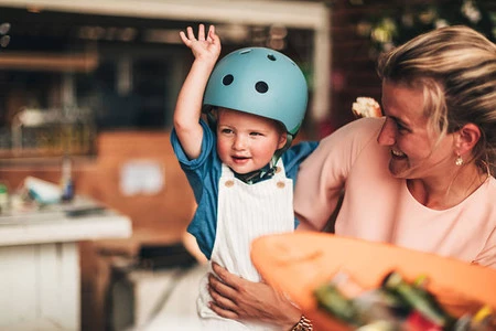 SCOOTANDRIDE Kask XXS-S dla dzieci 1-5 lat Steel