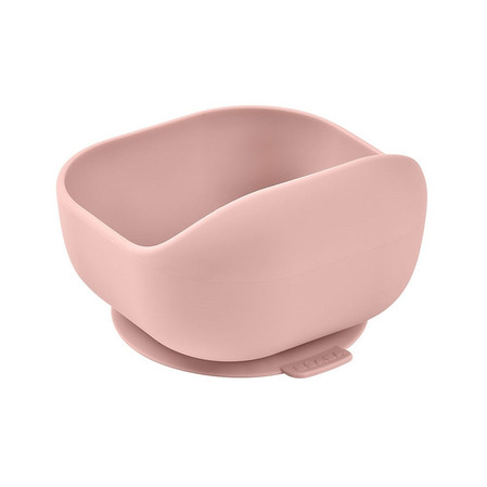 Beaba Silikonowa miseczka z przyssawką pink