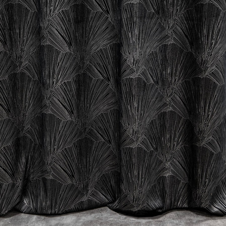 ZASŁONA GOTOWA GOJA 140 X 250 CM CZARNY