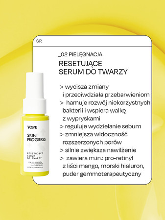 Yope - Skin Progress Serum resetujące do twarzy 40ml