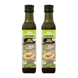 Zestaw 2x Big Nature Olej sezamowy 250 ml BIO