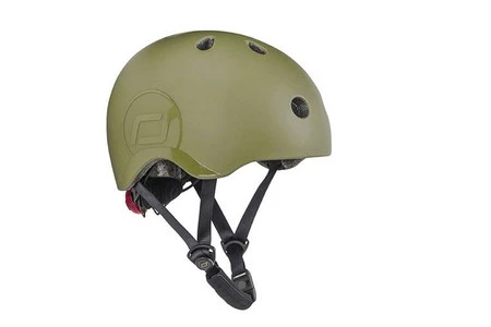 SCOOTANDRIDE Kask S-M dla dzieci 3+ Olive