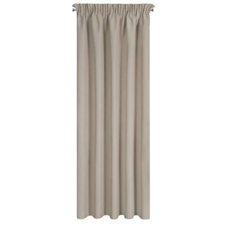 ZASŁONA GOTOWA SUZAN NA TAŚMIE 135 X 270 CM CIEMNOBEŻOWY