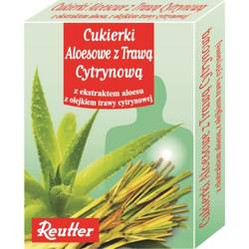 Reutter − Cukierki aloesowe z trawą cytrynową − 50 g