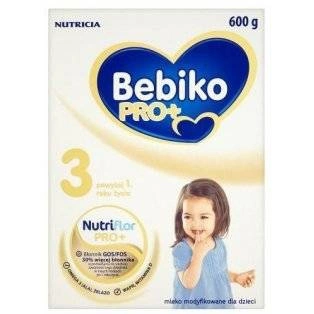 Bebiko Pro+ 3 − Mleko następne powyżej 1.roku życia − 600g