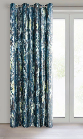 ZASŁONA GOTOWA GRACE 140 X 250 CM GRANATOWY