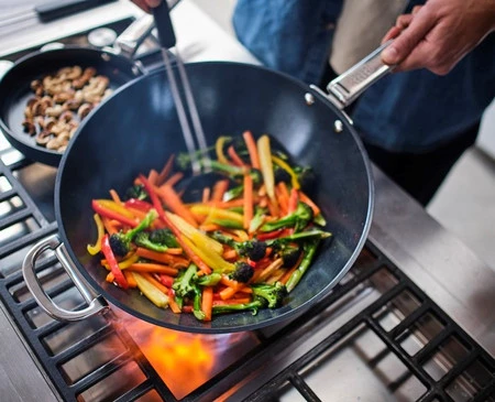 JJ-Wok 32cm ze składanymi uchwytami Space