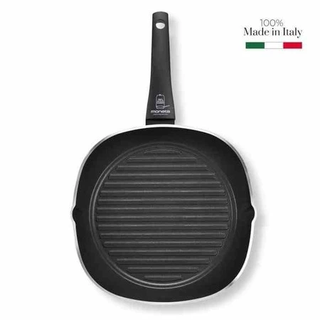 MO - Patelnia grillowa 28 cm, Recy, indukcja