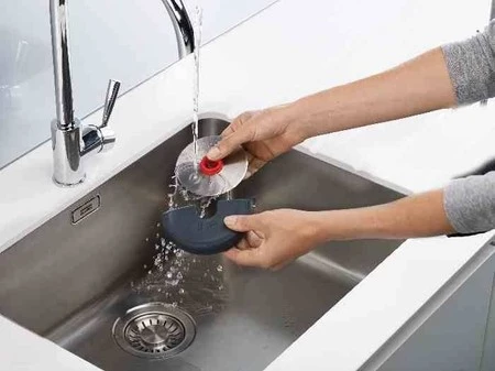 JJ - Nóż do pizzy Disc, grafitowy