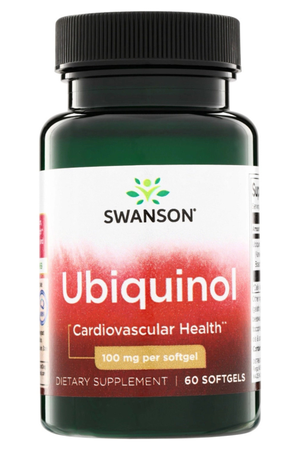 SWANSON Ubiquinol 100mg, 60sgels.