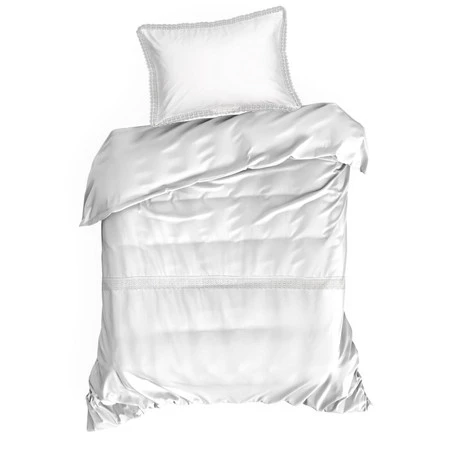 Komplet pościeli Retro 6, 160 x 200 cm, Biały
