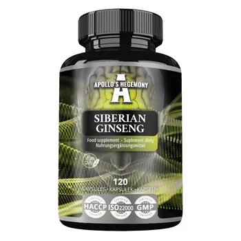 APOLLO'S HEGEMONY Siberian Ginseng 120 kaps.