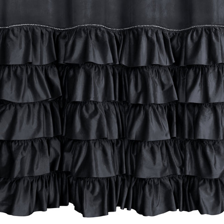 ZASŁONA GOTOWA CARLI 140 X 250 CM CZARNY