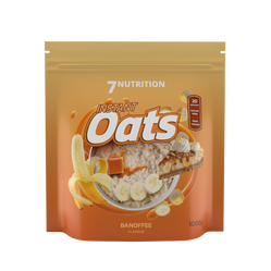 7Nutrition Instant OATS 1kg smak Banoffee