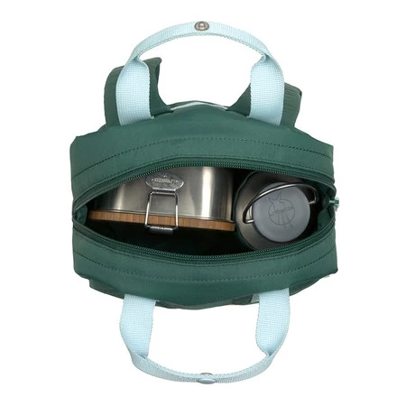 Lassig Plecak mini kwadratowy dla przedszkolaka Little Gang Lemon dark green
