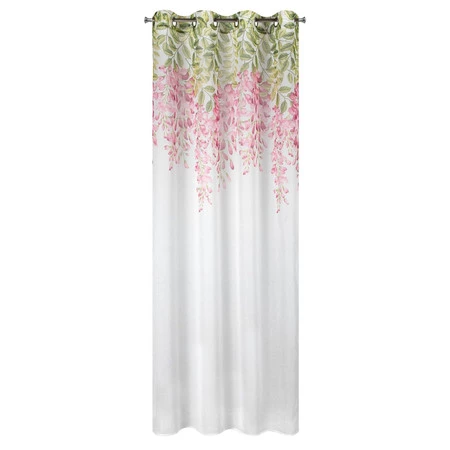 FIRANA GOTOWA JULIETA 140 X 250 CM BIAŁY