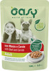 OASY Dog Strips in Gravy Adult Wołowina Marchew 100g