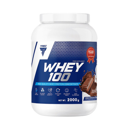 Trec WHEY 100 Białko Premium XXL WPC 2000g smak mocna czekolada